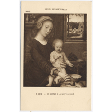 38666 - Musée de Bruxelles - G. David - La Vierge à la soupe au lait.