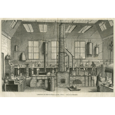 Laboratoire de chimie de l'Ecole normale, à Paris.