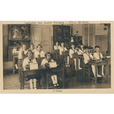 Institution des jeunes Aveugles - Still (B.-Rhin) - 2e Classe.