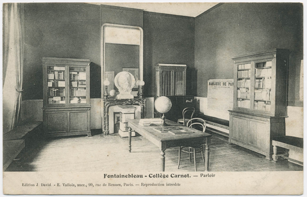 Fontainebleau - Collège Carnot - Parloir.