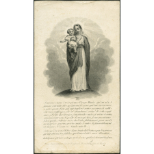 Image religieuse. Souvenez-vous ô très pieuse Vierge Marie [-].