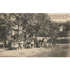 Colonies de vacances des Patronages de Lille - Travaux du Ménage.