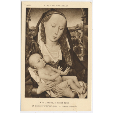 38667 - Musée de Bruxelles - R. de La Pasture, dit Van der Weyden - La Vierge et l'Enfant Jésus - Virgin and Child.