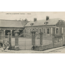 Lamotte-en-Santerre (Somme) - L'Ecole.