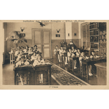 Institution des jeunes Aveugles - Still (B.-Rhin) - 1re Classe.