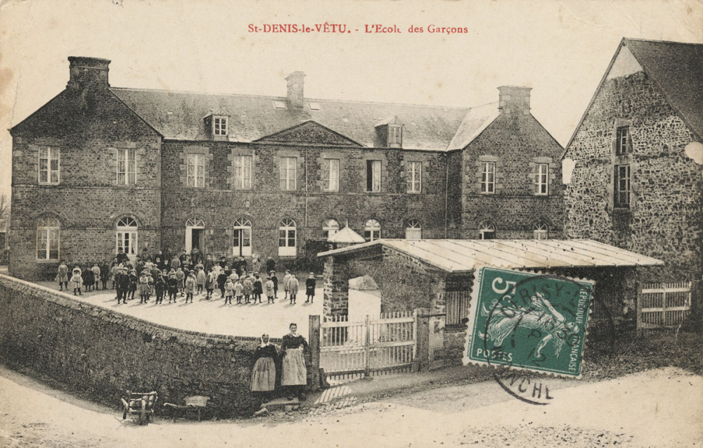 St-Denis-le-Vêtu - L'Ecole des Garçons.
