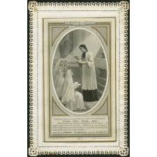 Image religieuse. Les degrés de la dévotion à Marie.