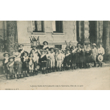 La Jeune Garde de St-Léonard casse la Quintaine, Fête du 11 août.