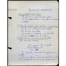 Recueil de travaux journaliers / Ecole Camus.