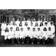 Lycée de Sotteville. Groupe féminin.