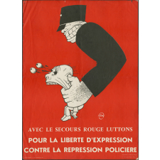 Avec le Secours rouge luttons pour la liberté d'expression contre la répression policière.