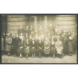 Groupe de faculté, historiens géographes de la faculté de Bordeaux avec leur professeur.