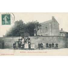 Entrains - L'Ecole au Hameau de Château-du-Bois.