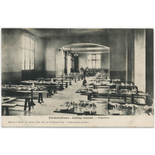 Fontainebleau - Collège Carnot - Réfectoire.