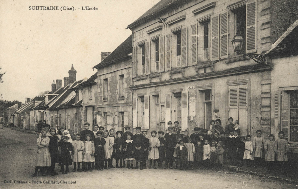 Soutraine (Oise) - L'Ecole.