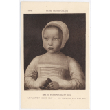 38943 - Musée de Bruxelles - Ecole des Anciens Pays-Bas, XVIe Siècle - La Fillette à l'oiseau mort - The young girl with dead bird.
