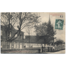 N° 681 - Tortisambert (Calvados) - L'Eglise et l'Ecole.