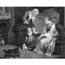 La nourrice qui ramène l'enfant.