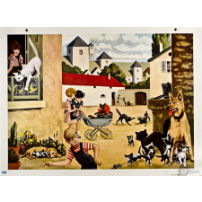 Tableau mural. Écrire et parler CE1. Chiens et chats.