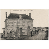 Chassericourt (Aube) - Maison d'Ecole et Mairie.