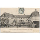Châlons-sur-Marne - L'Ecole Normale d'Instituteurs en 1867 - Cour d'Honneur.