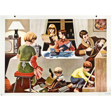 Tableau mural. Écrire et parler CE1. Veille de rentrée. 