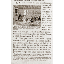 Mes deuxièmes lectures. Histoires morales. Lycées et collèges de garçons : classes de 8e et de 7e. Cours élémentaire de l'enseignement primaire. Explications sur le sens des mots. Exercices d'observation. Exercices de français. Petites compositions françaises. Rédactions sur images.