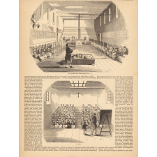 Vue générale de la Salle d'Asile Cochin. Le Jury.
