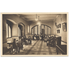 Lagrasse (Aude) - Orphelinat des Médaillés Militaires. Le Réfectoire.