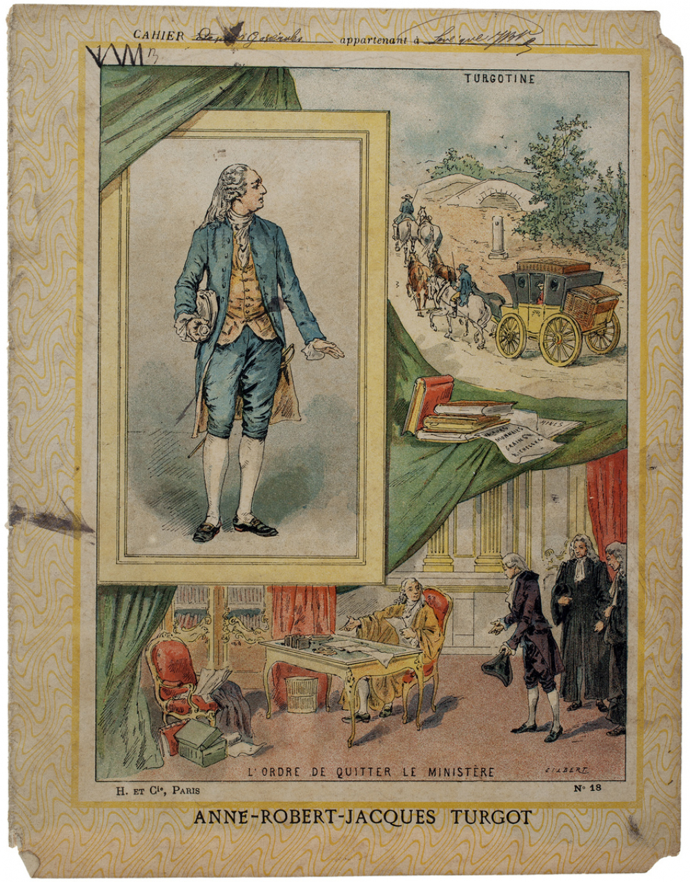 Anne-Robert-Jacques Turgot - Les Français illustres n°18.