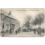 2649 - En Berry - Lazenay - Route de Charost et Ecole de Filles.