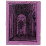 Intérieur de Saint-Pierre de Rome. 