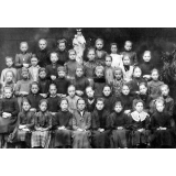 Ecole primaire de filles : photo de classe.