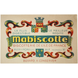 Buvard publicitaire. Mabiscotte. 