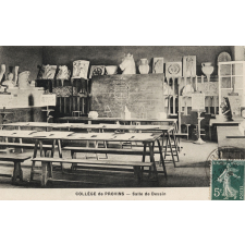 Collège de Provins - Salle de Dessin.