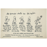 Buvard publicitaire. Les grandes dates par toto guérin. 