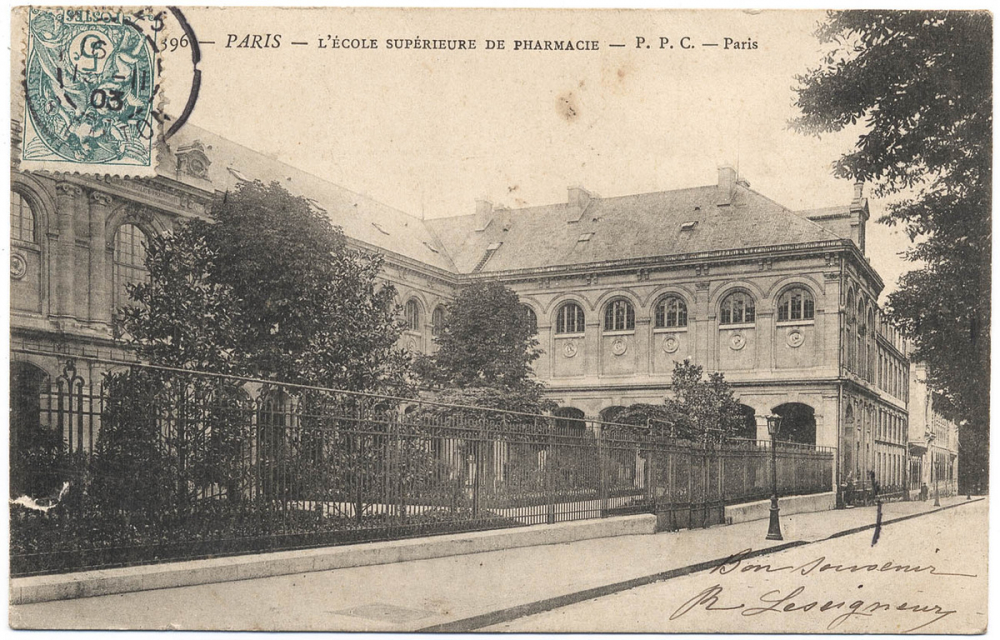 Paris - L'Ecole Supérieure de Pharmacie.