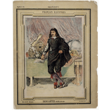Descartes (René) 1595-1650 - Français illustres n°46.