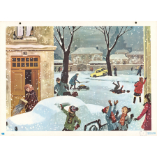 Tableau mural. Écrire et parler CE1. L'hiver.