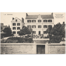 1135 - Rennes - Ecole Municipale de jeunes filles du Boulevard de la Duchesse-Anne.