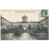 Montluel (Ain) - La Saulsaie - Ancienne Ecole d'Agriculture - Façade […] Actuellement Institution Saint-Michel.
