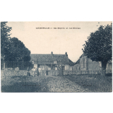 Landelle - La Mairie et les Ecoles.
