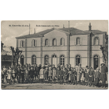 28 - Courville (E.-&-L.) - Ecole Communale des Filles.