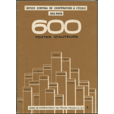 600 textes d'auteurs.