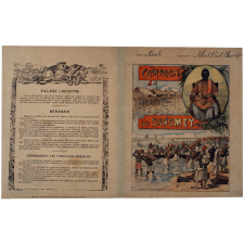 Village lacustre. Behanzin. Kotonou: débarquement des tirailleurs - Campagne du Dahomey n°1.