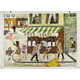 Tableau mural. Écrire et parler CE2. Pluie et vent. 