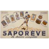Buvard publicitaire. Saporeve, la lessive complète. 