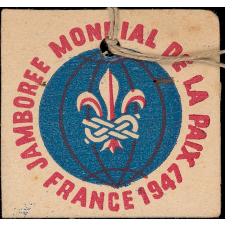 Jamborée mondial de la Paix. France. 1947.