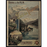 Lac de Thoune - Affiche P.L.M.