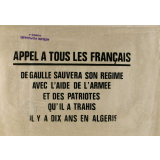 Appel à tous les Français.